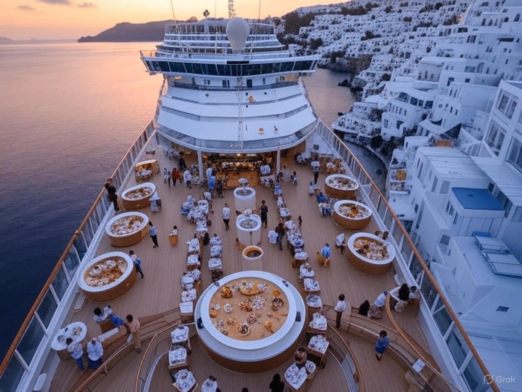 Kruvaziyer seyahati ile Yunan Adaları, Yunan Adaları kruvaziyer turu, Santorini kruvaziyer seyahati, Mykonos kruvaziyer turları, Rodos kruvaziyer gezisi, Girit kruvaziyer turu